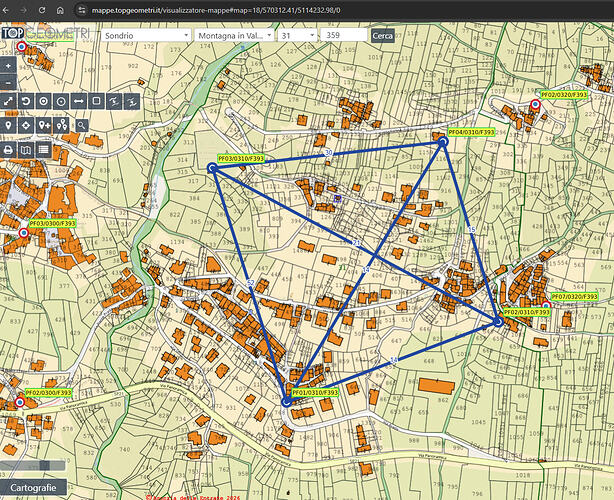 Estratto mappa con fiduciali_fg.30-mapp.359_F393